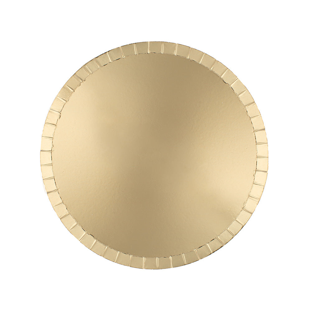 Gild Dinner Plates