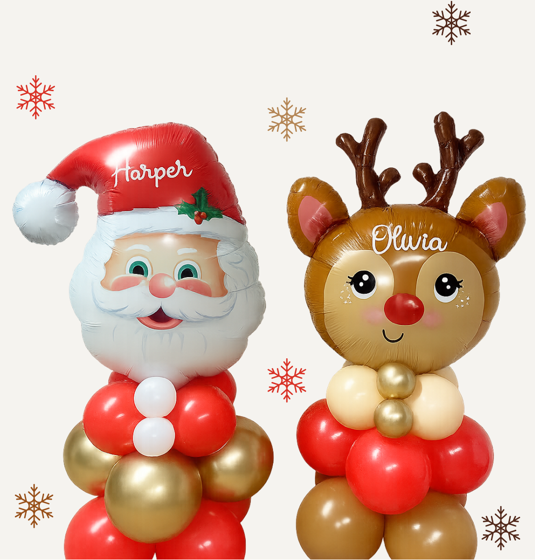 Personalized Holiday Balloons