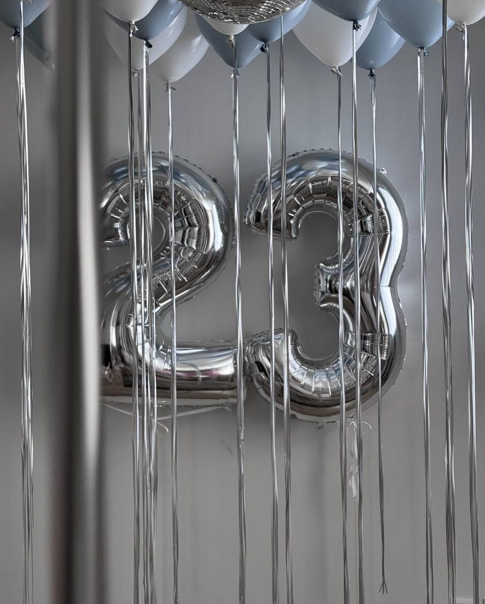 Ceiling Balloon Number Package