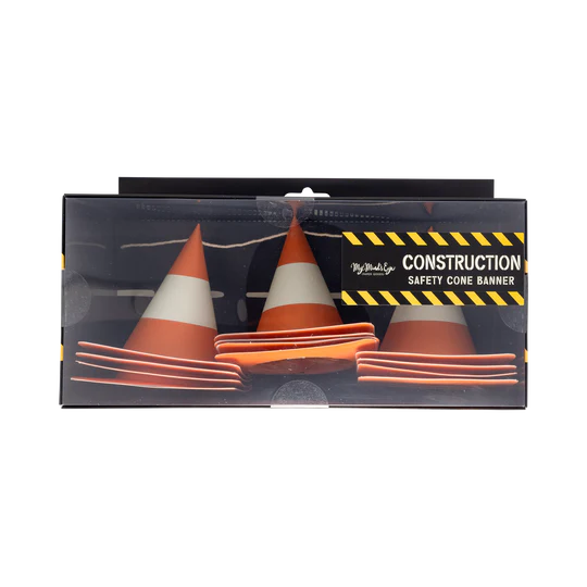 Construction Cone Banner