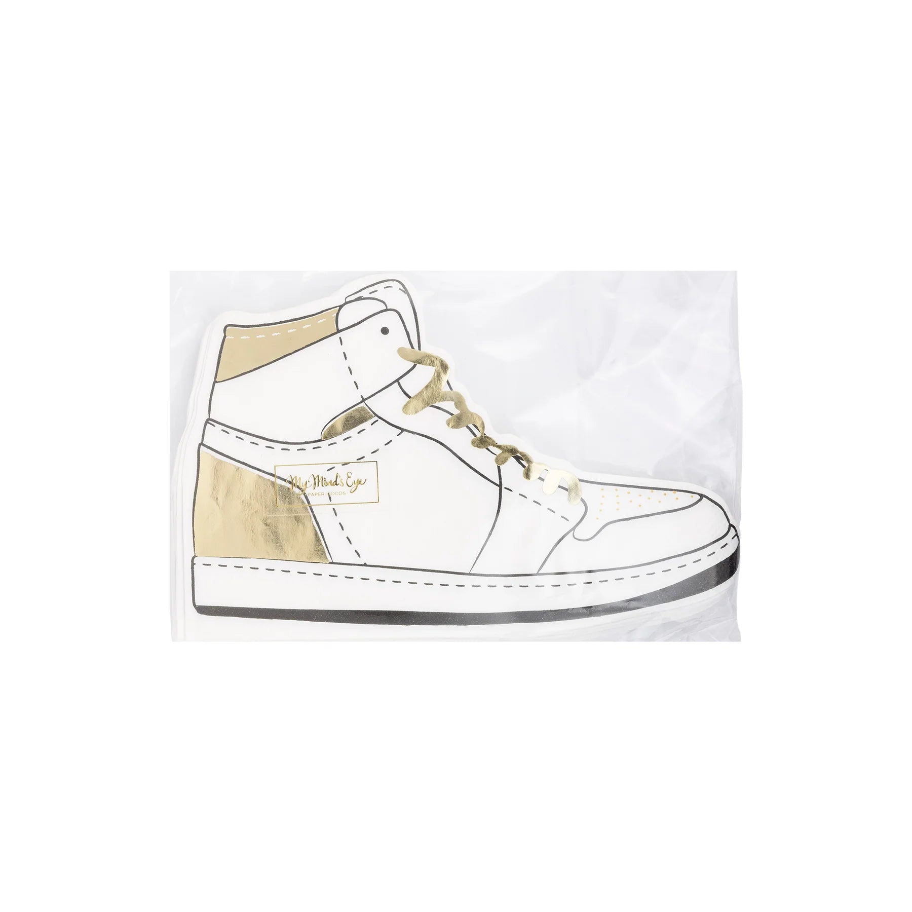 Hightop Shoe Shaped Paper Dinner Napkin