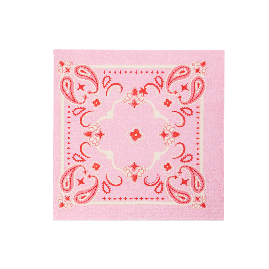 Bandana Paper Cocktail Napkin