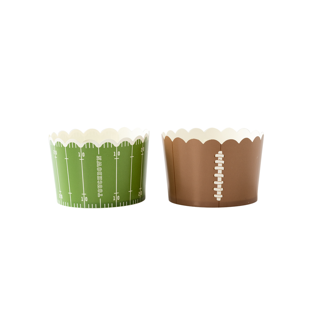 Football Jumbo Baking/Food Cups