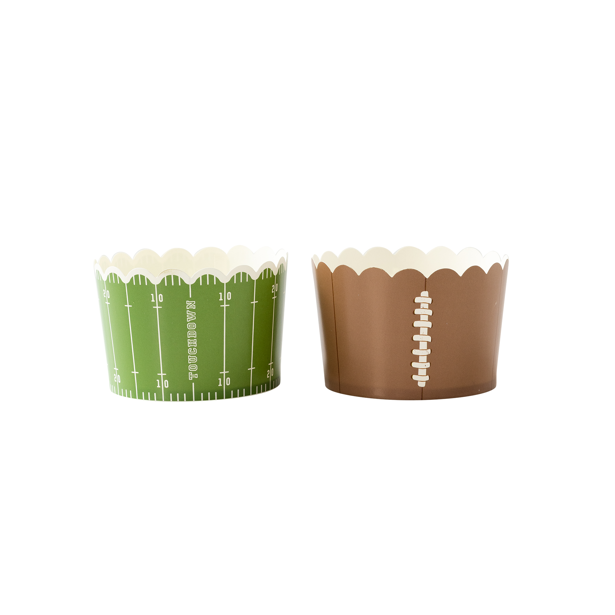 Football Jumbo Baking/Food Cups