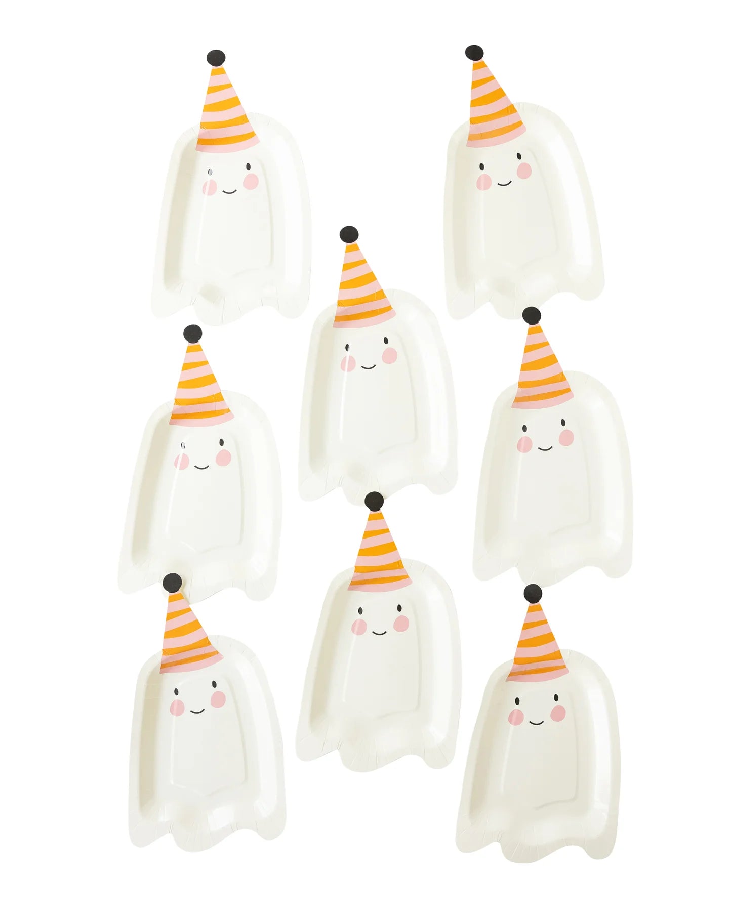 Ghoul Gang Ghost Shaped Paper Plate