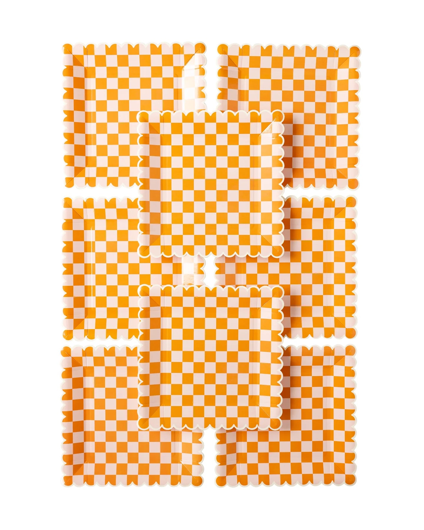 Ghoul Gang Checkered Paper Plate