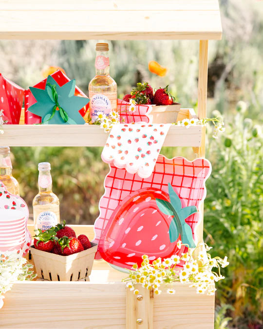 Strawberries Dinner Napkin