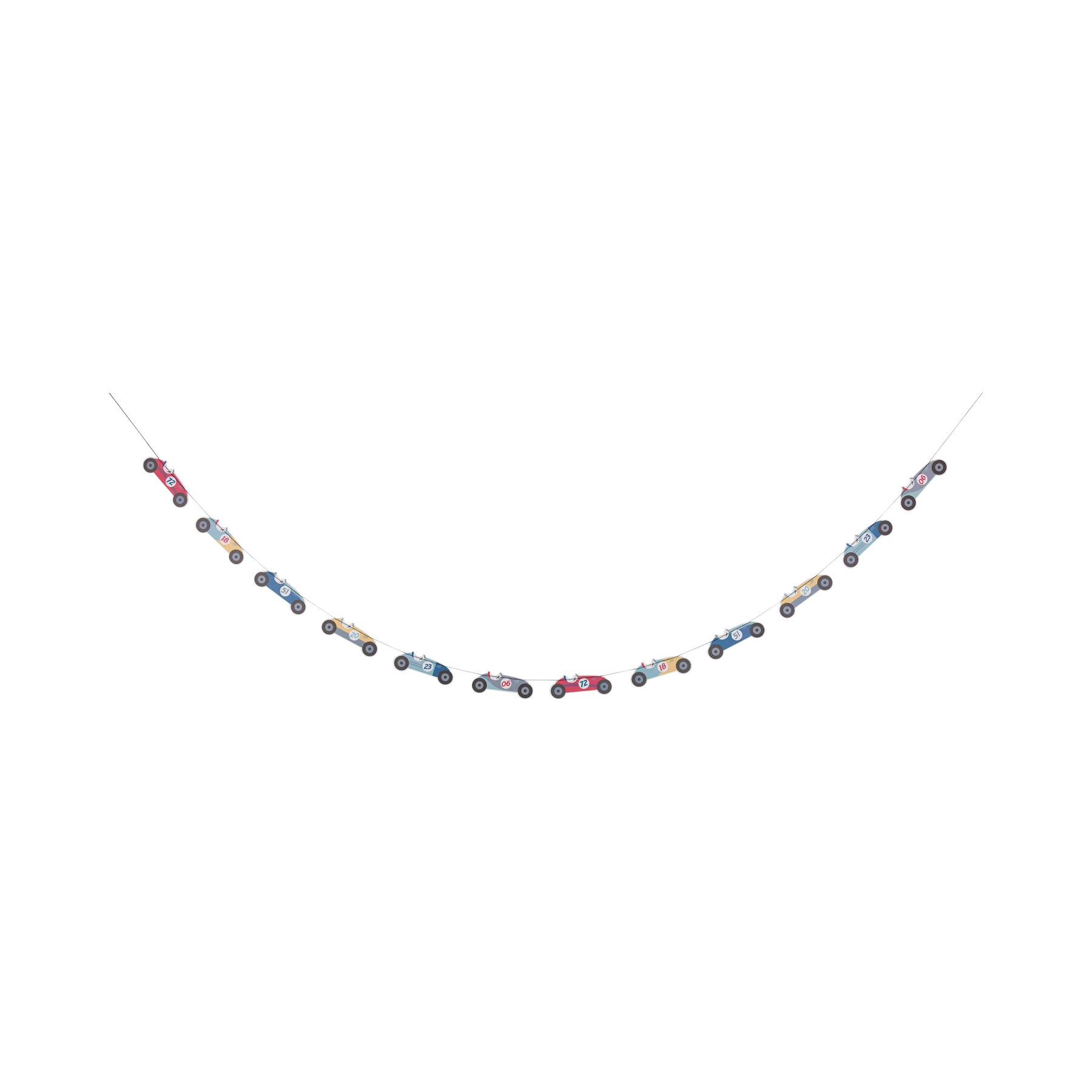 Miles per Hour - Happy Birthday Banner Set