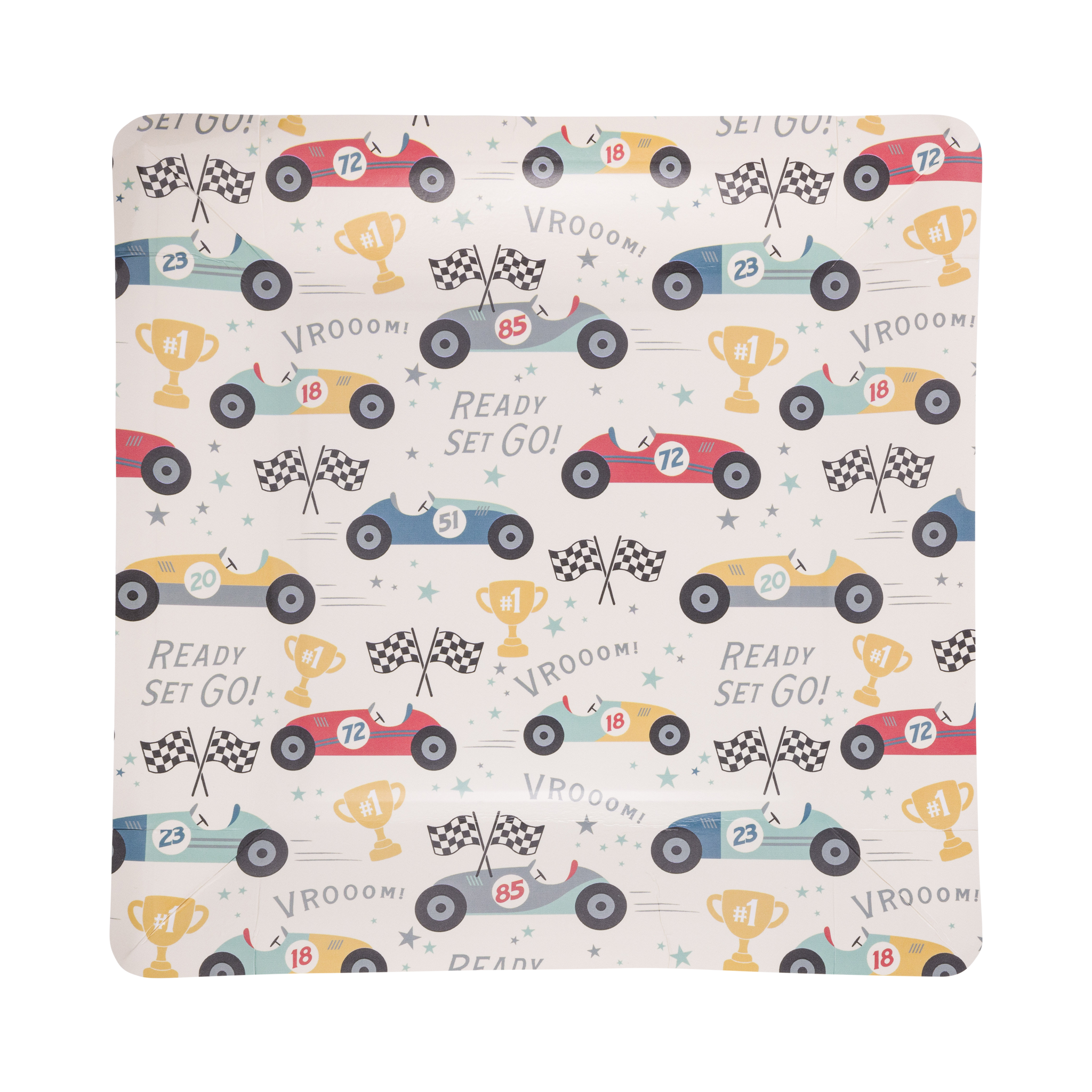 Miles per Hour - Race Pattern Plate