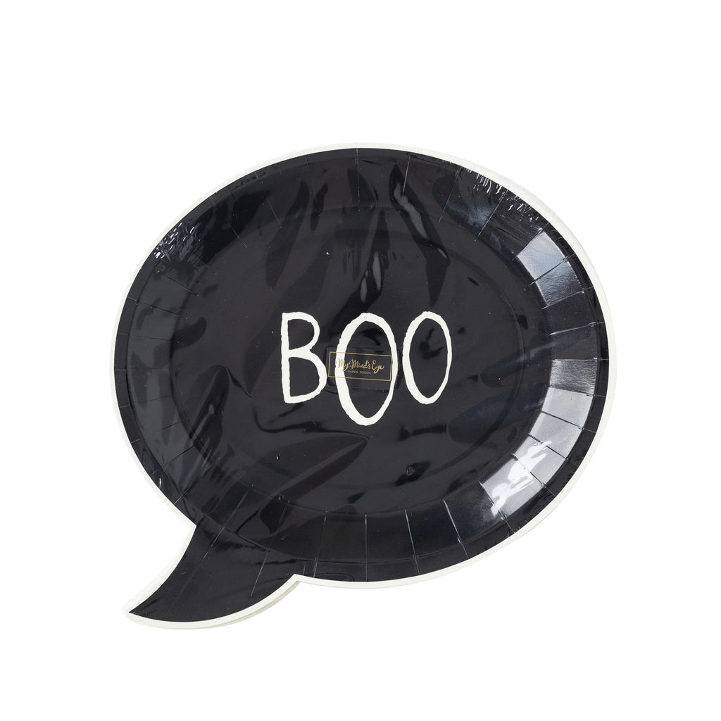 Frank & Mummy Boo! Shaped Paper Plate
