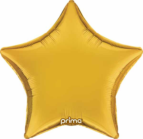 Gold Star Balloon 18"