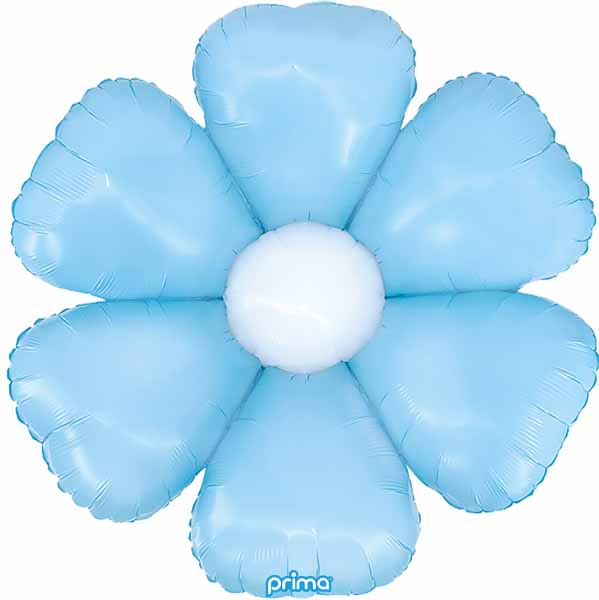 Blue Daisy Balloon 34"