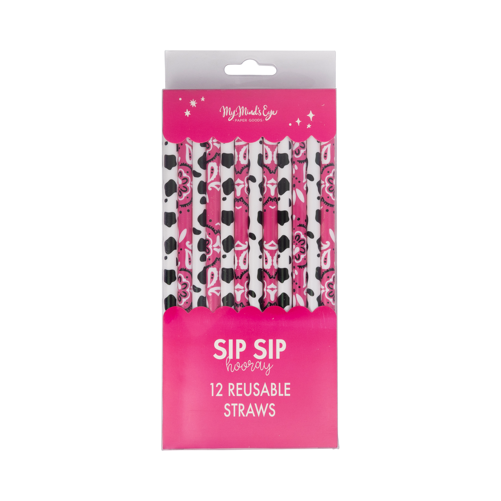 Cowgirl Reusable Straws