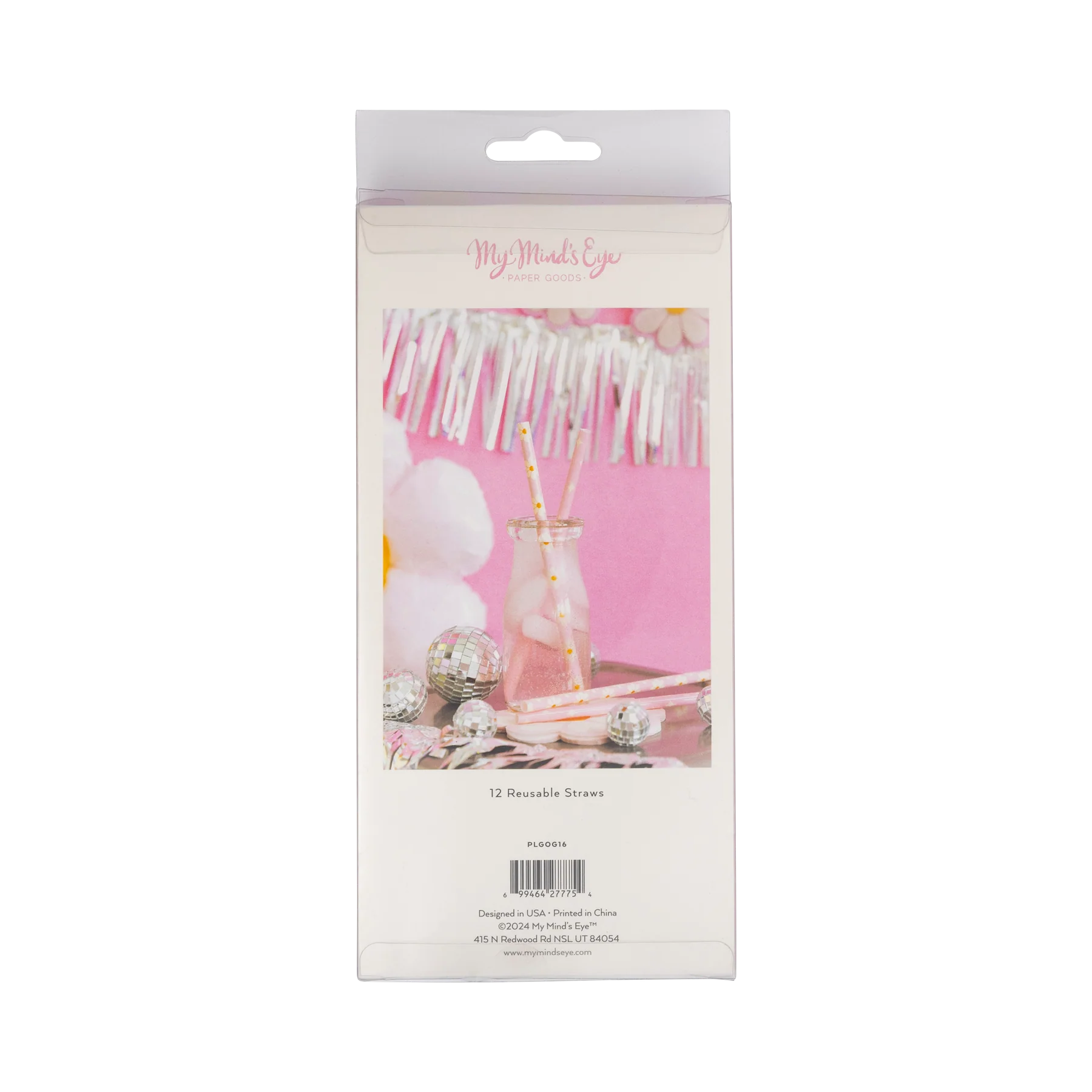 Disco Daisy Reusable Straws
