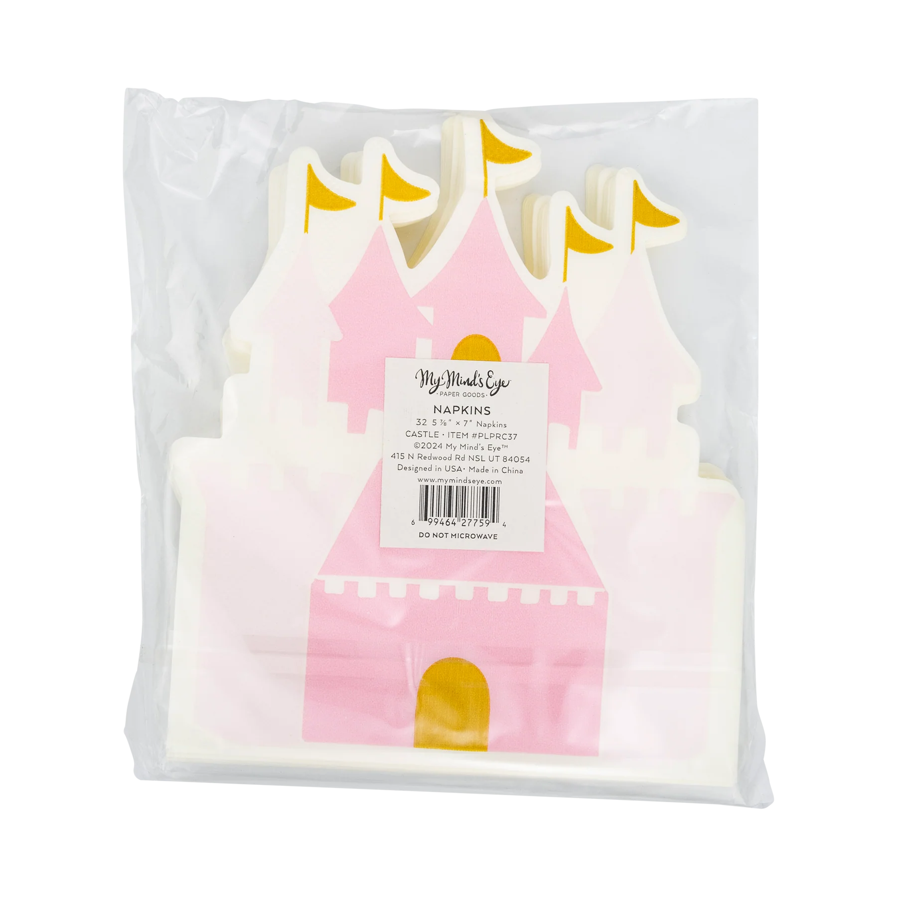 Princess Castle Shaped Guest Napkin