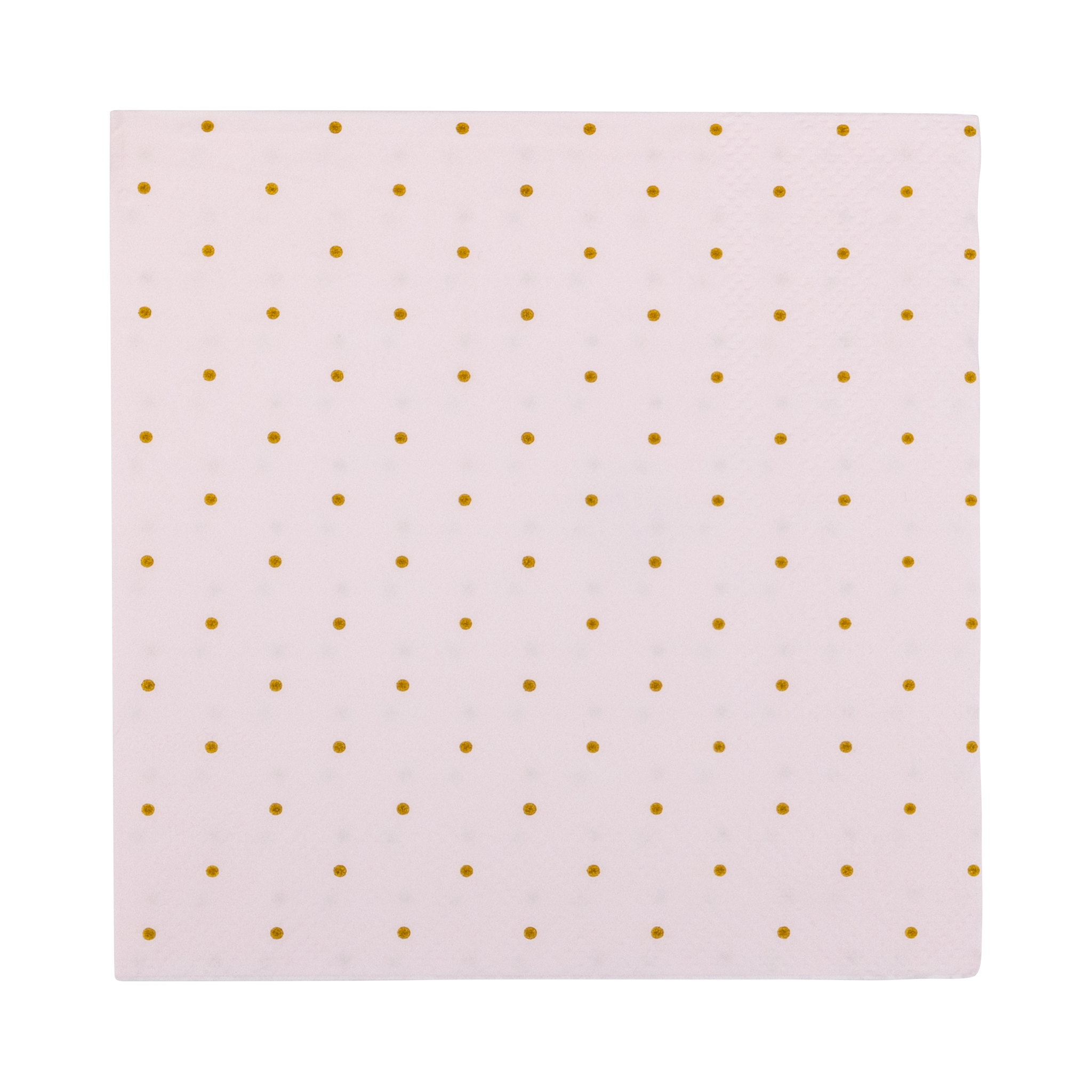 Princess Polka Dot Cocktail Napkin
