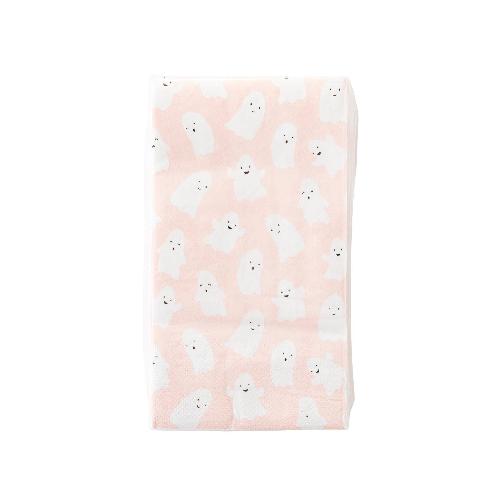 Scattered Pink Ghosts Paper Dinner Napkin