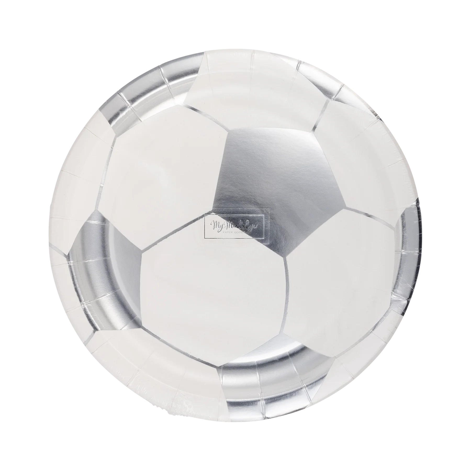 Soccer Ball Paper Plate