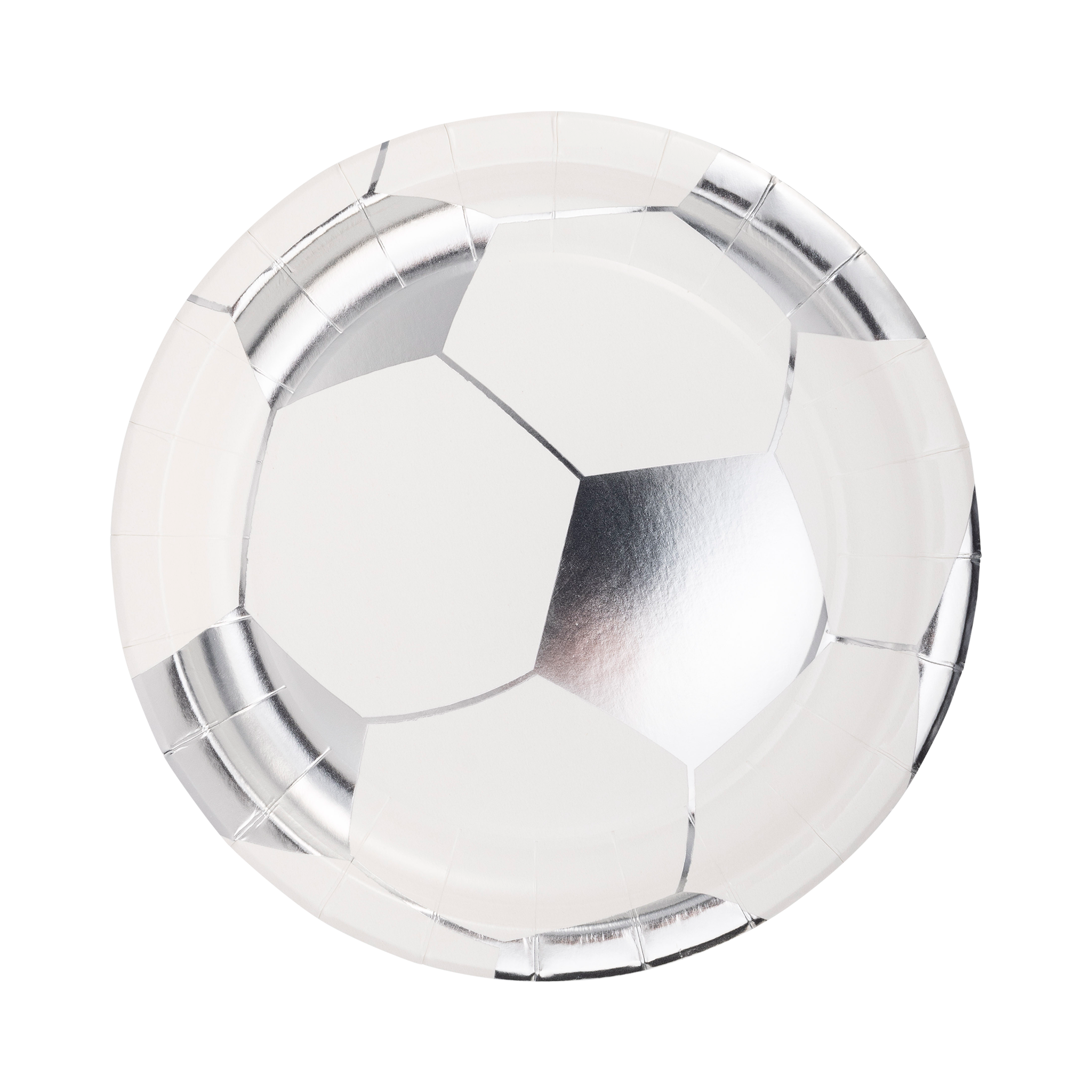 Soccer Ball Paper Plate
