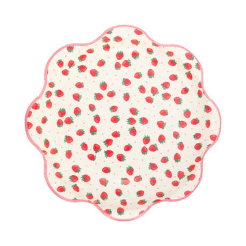 Strawberries 10" Plate