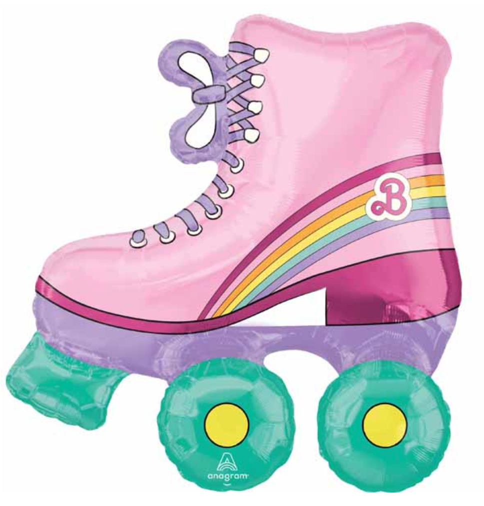 Barbie Roller Skate Balloon 30"