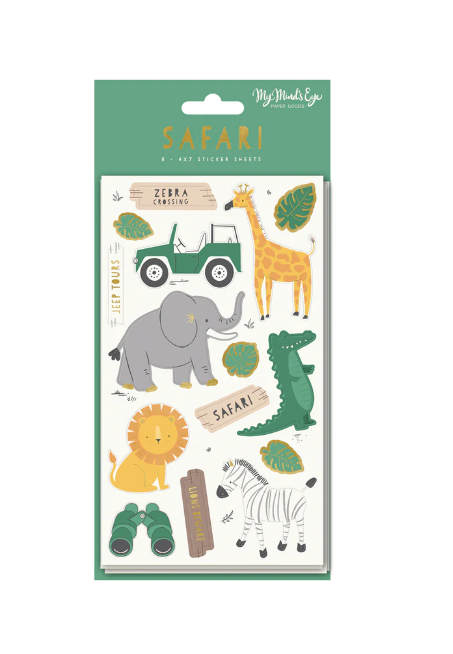 Safari Sticker Set