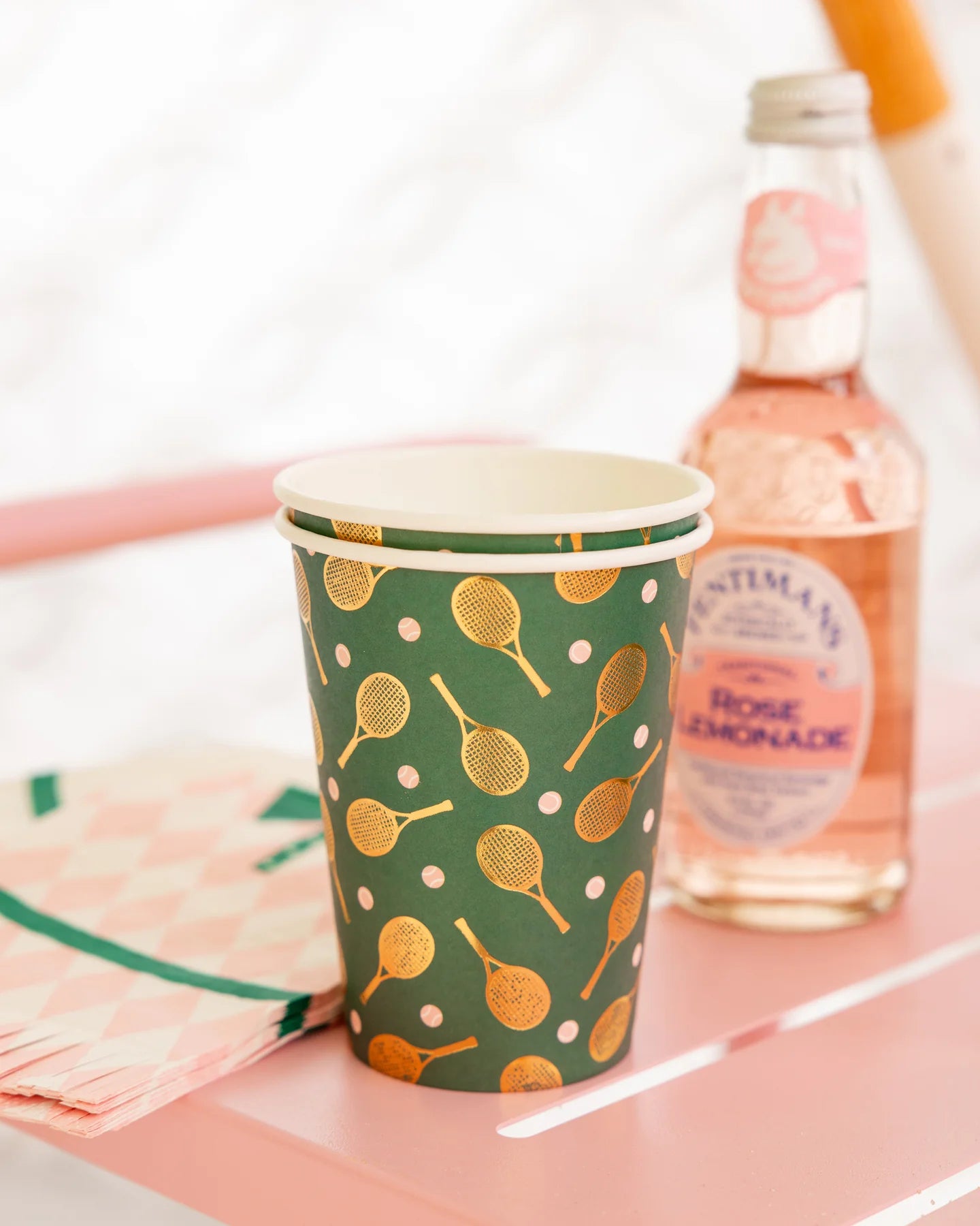 Racket Paper Cups