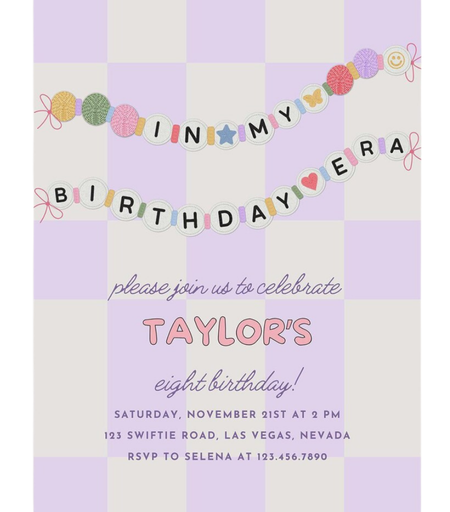 Groovy Invitation #3