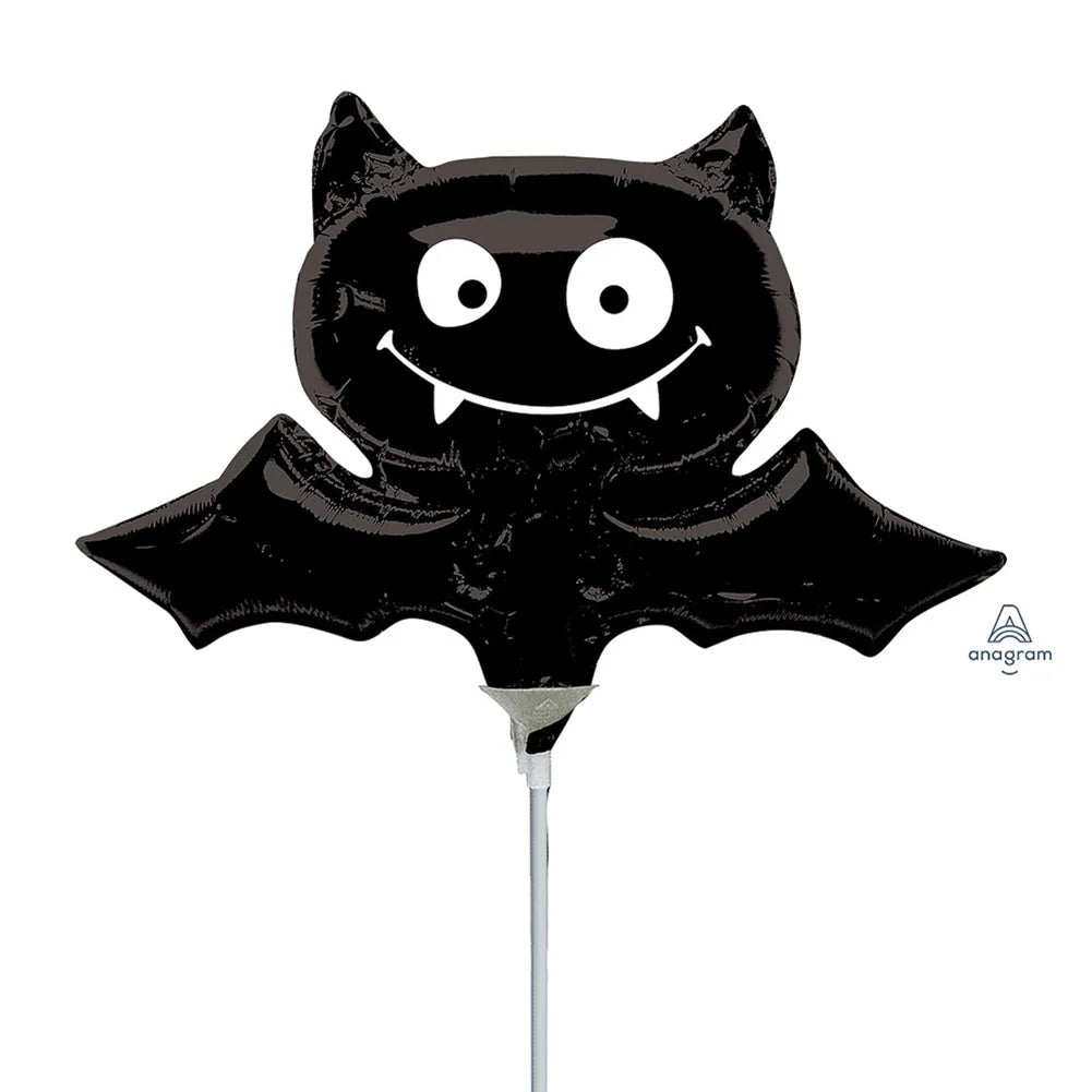 Black Bat Balloon 13"