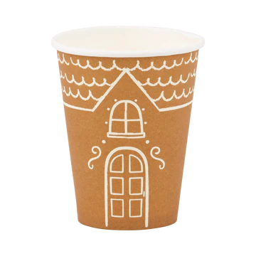 Gingerbread Handled Paper Cup