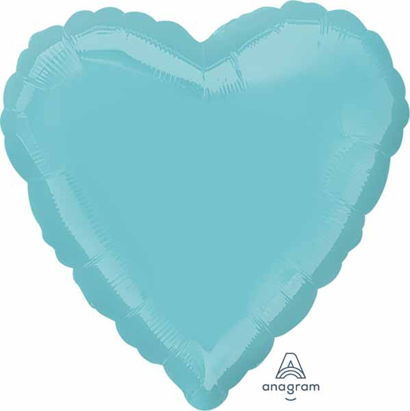 Blue Heart Balloon 18"