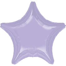 Lilac Star Balloon 19"