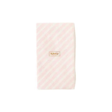 Pink Stripe Paper Dinner Napkin