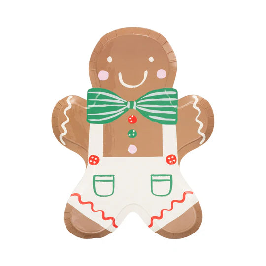 Gingerbread Man Plate
