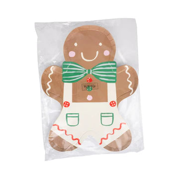 Gingerbread Man Plate