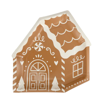 Gingerbread House 9" Plate