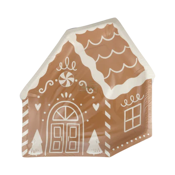 Gingerbread House 9" Plate