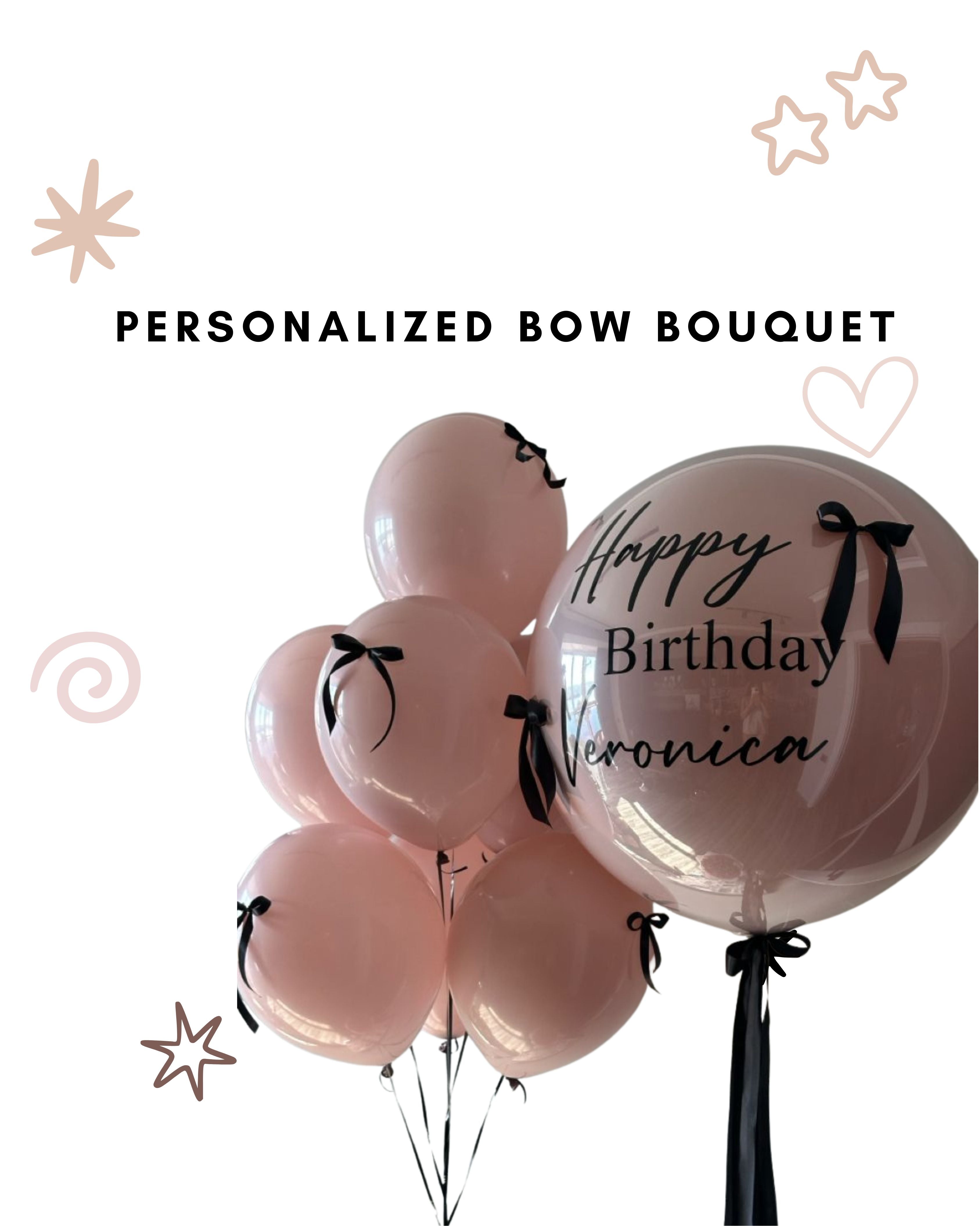 Personalized Bow Bouquet 🎀