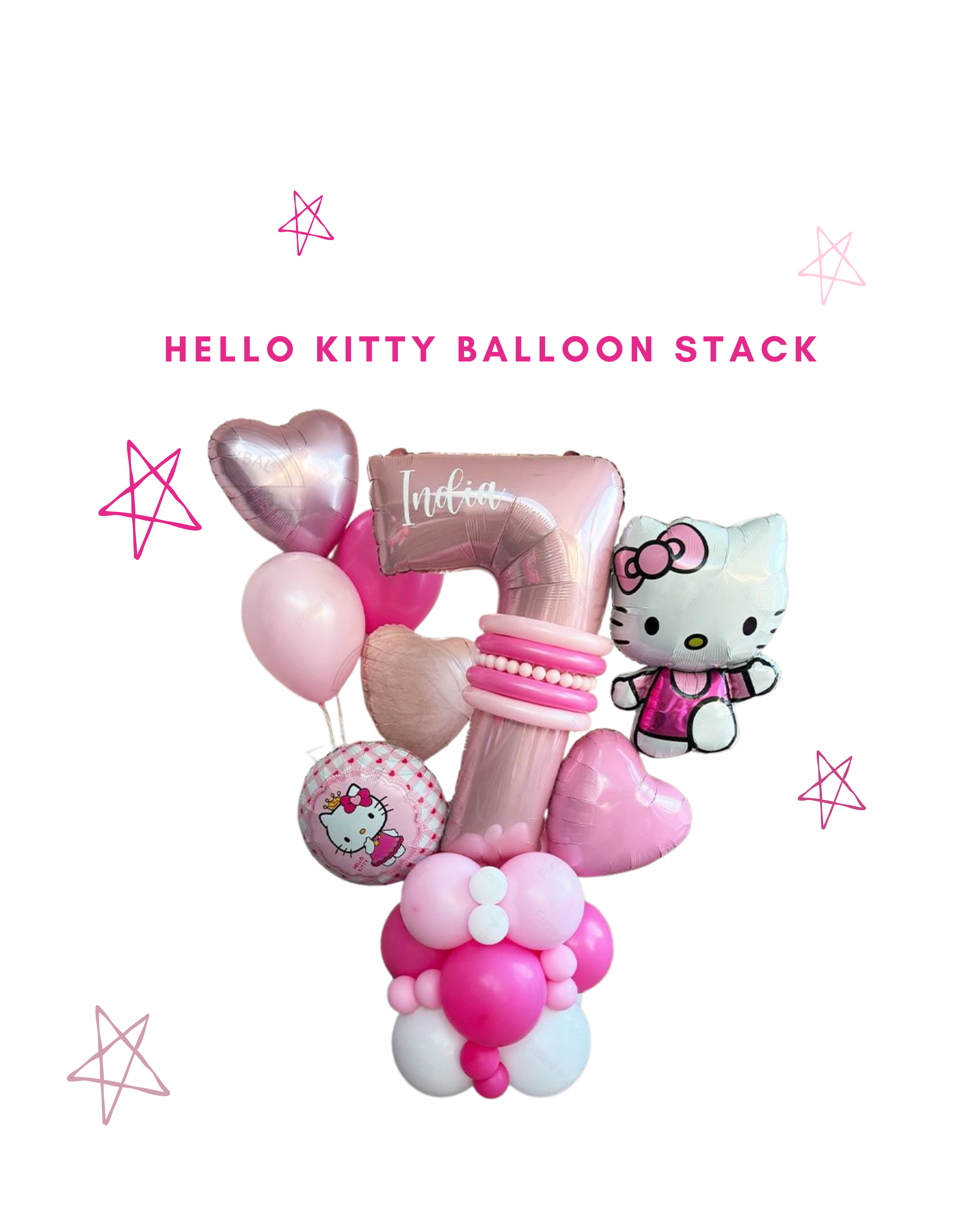 Hello Kitty Balloon Bouquet