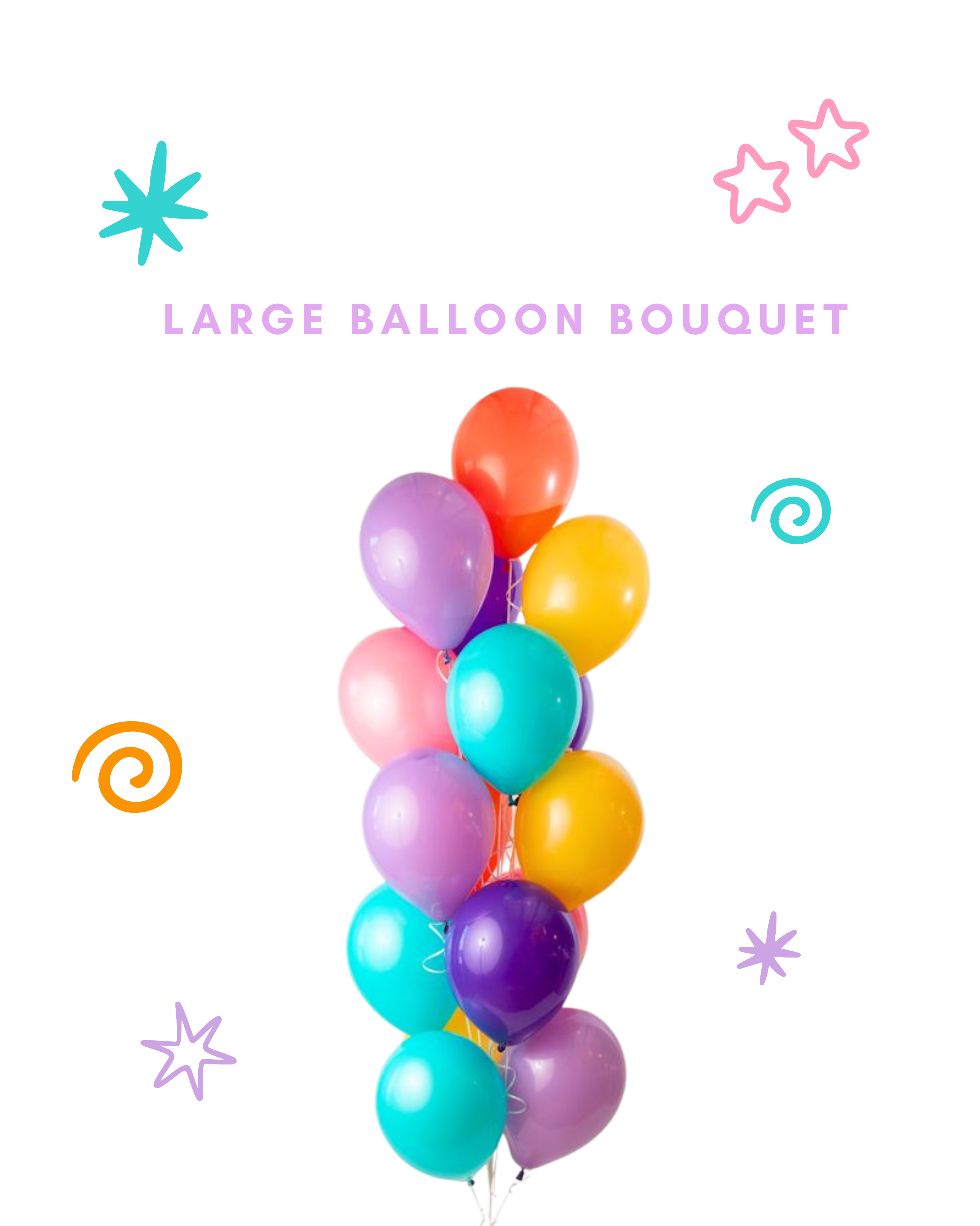 Large Balloon Bouquet // 16 Balloons 🎈