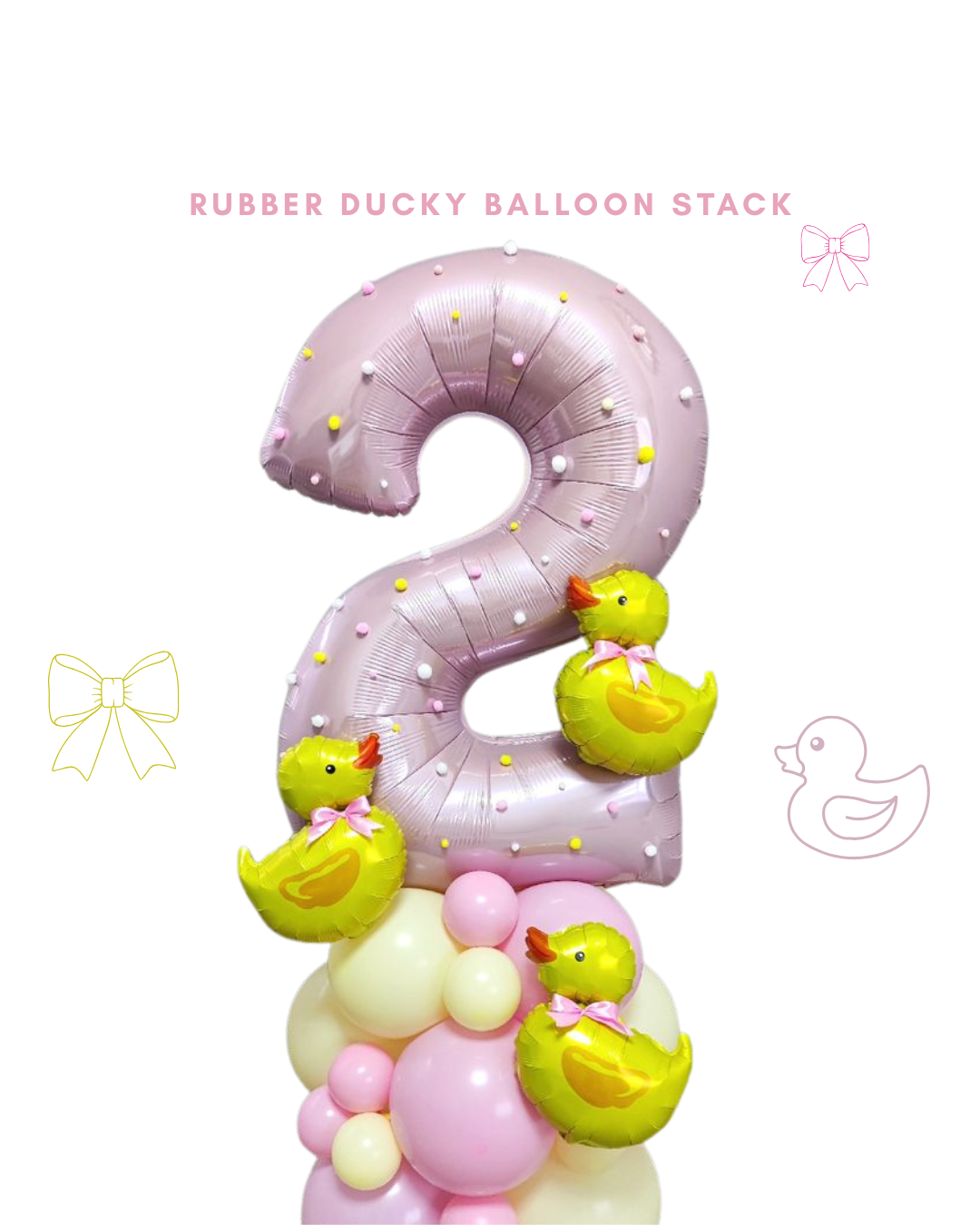 Rubber Ducky Balloon Bouquet