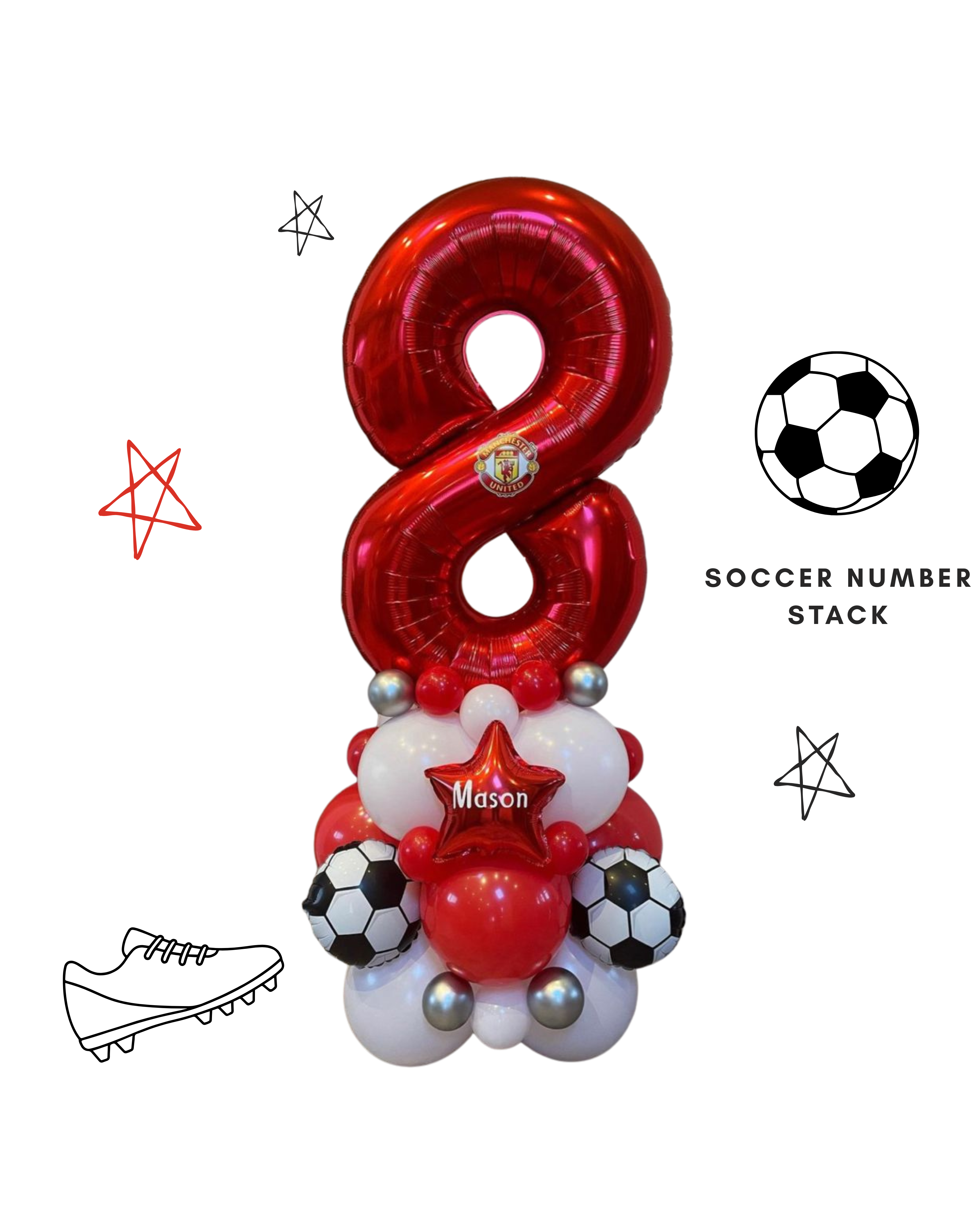 Soccer Balloon Bouquet ⚽️